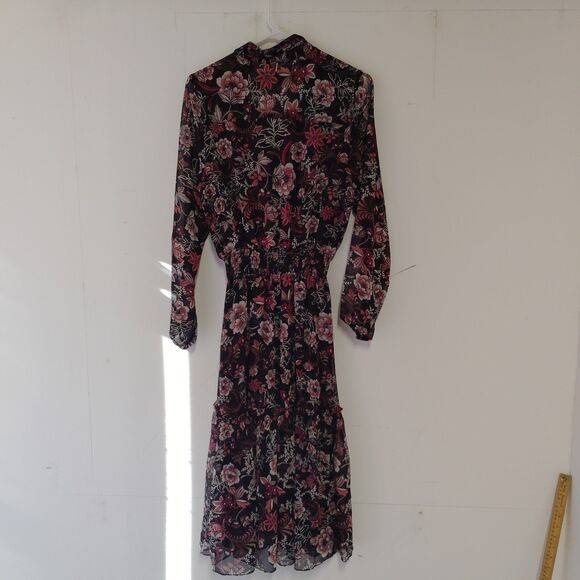 Misa women's Mayli floral midi Dress button down whimsical cottagecore boho L - Picture 6 of 6